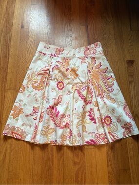 Vintage Colorful George Skirt